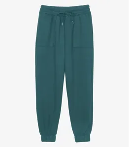Calça Feminina Moletom Jogger Básico Endless Verde P