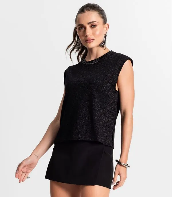 Regata Feminina Endless Preto M