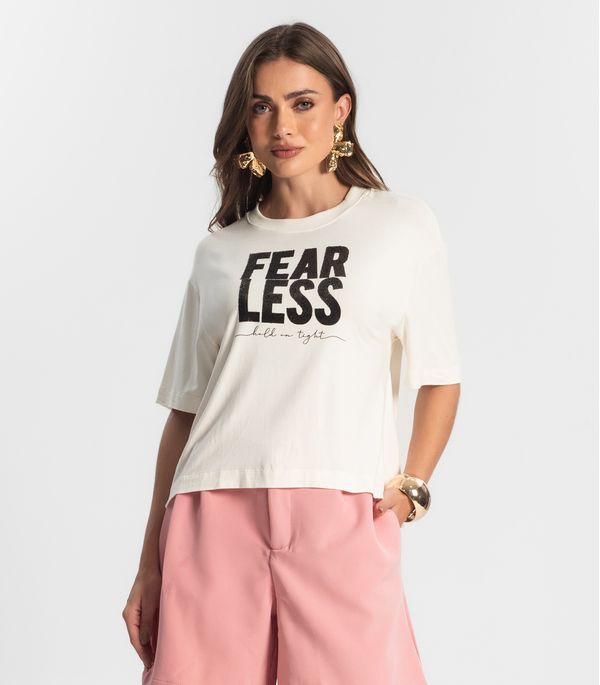 Camiseta Feminina Endless Bege G