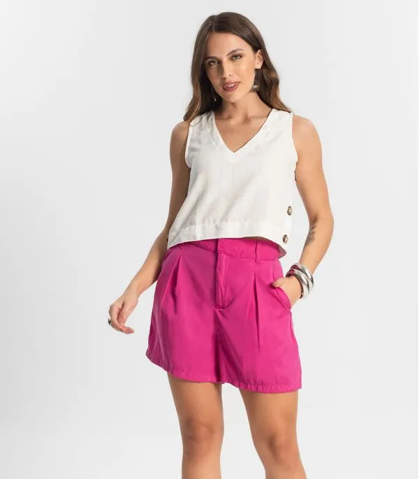 Bermuda Feminina Endless Rosa GG