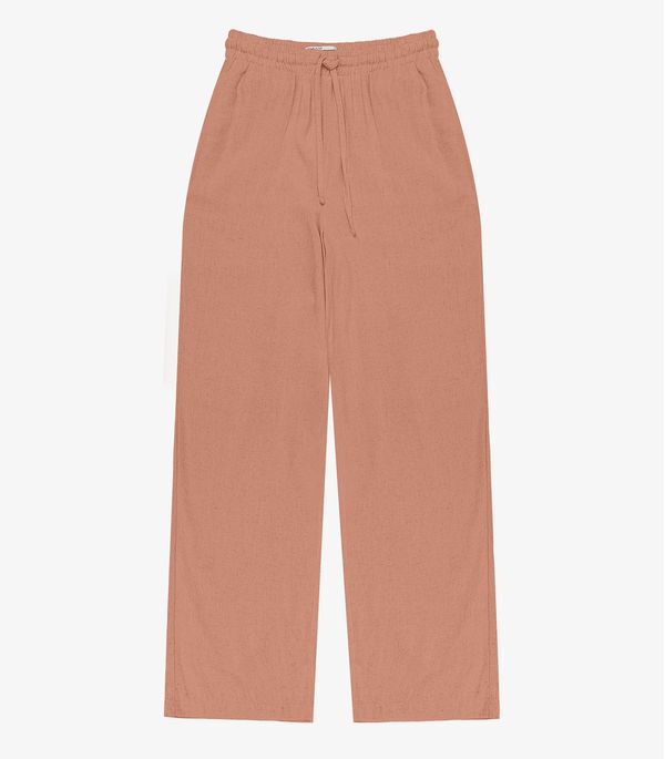 Calça Linho Strong Feminina Endless Marrom GG