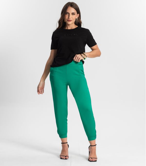 Calça Em Viscose Feminina Endless Verde M