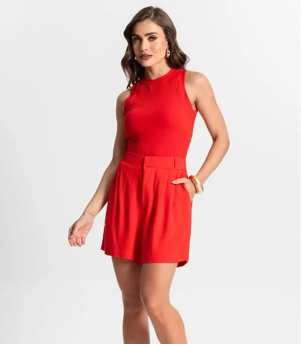 Bermuda Feminina Endless Laranja G