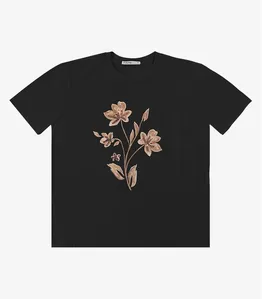 T- Shirt Feminina Meia Malha Endless Preto M
