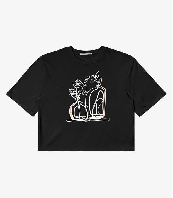 Camiseta T-shirt Feminina Endless Preto P