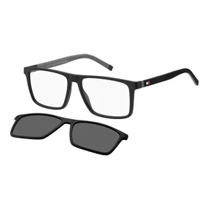 Óculos de Sol Tommy Hilfiger 2086/C Masculino Retangular Injetado Preto