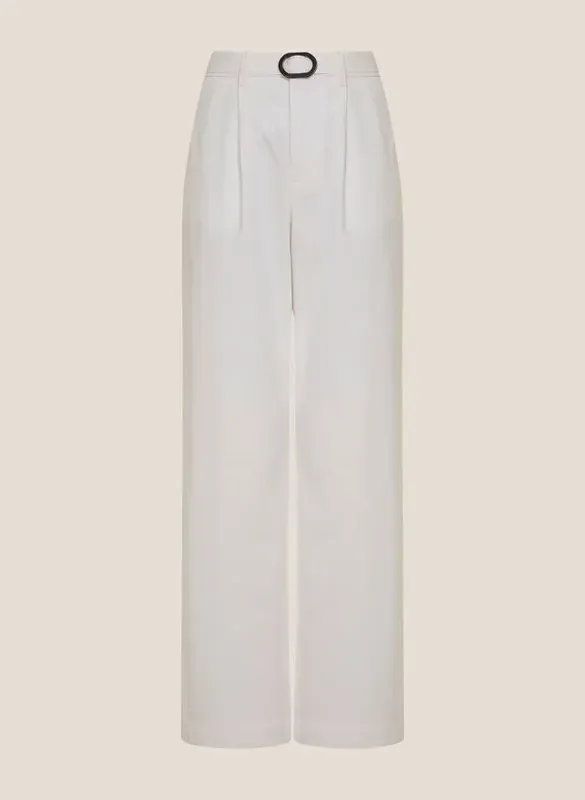 Calça Sarja Renata Wide Leg Dudalina Feminina 38