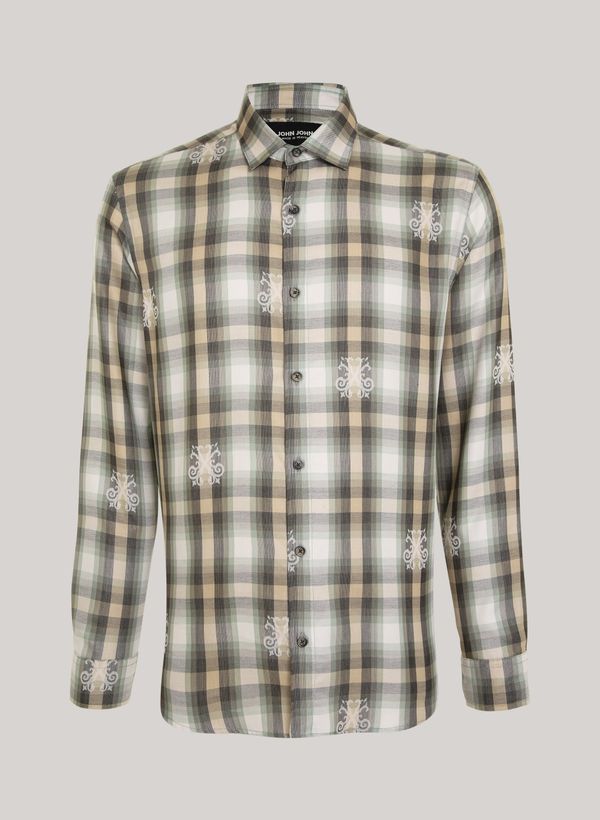 Camisa Relaxed Fit Key John John Masculina PP