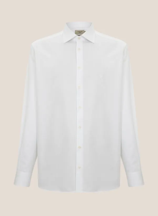 Camisa Comfort Fit Maquinetada Dudalina Masculina 40