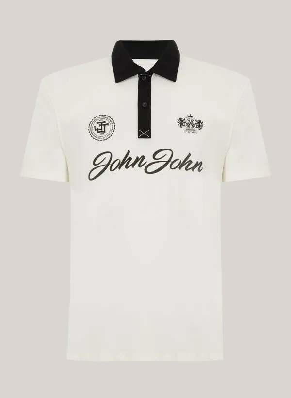 Polo Regular Fit Golf Club John John Masculina P