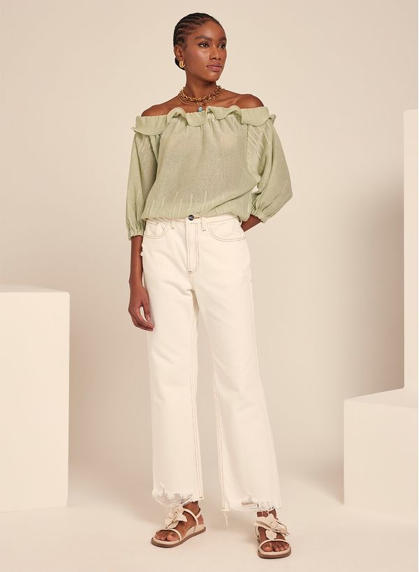 Blusa Le Lis Renata Tricot Feminina M