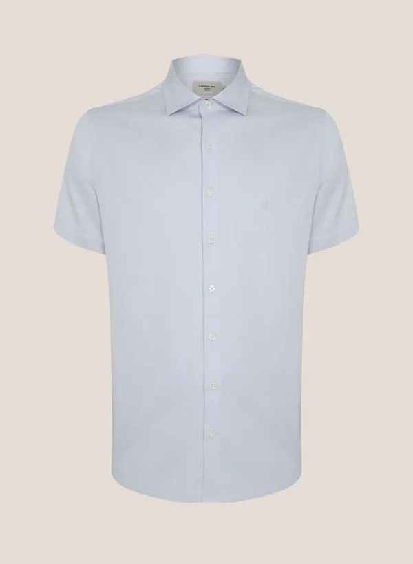 Camisa Slim Fit Maquinetada Dudalina Masculina 5