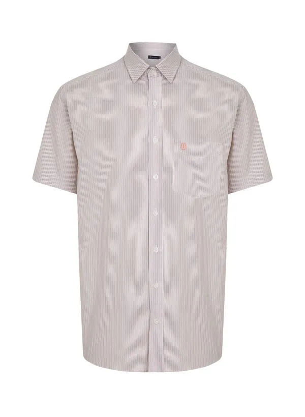 Camisa Comfort Fit Mix Laranja Masculina Individual 5