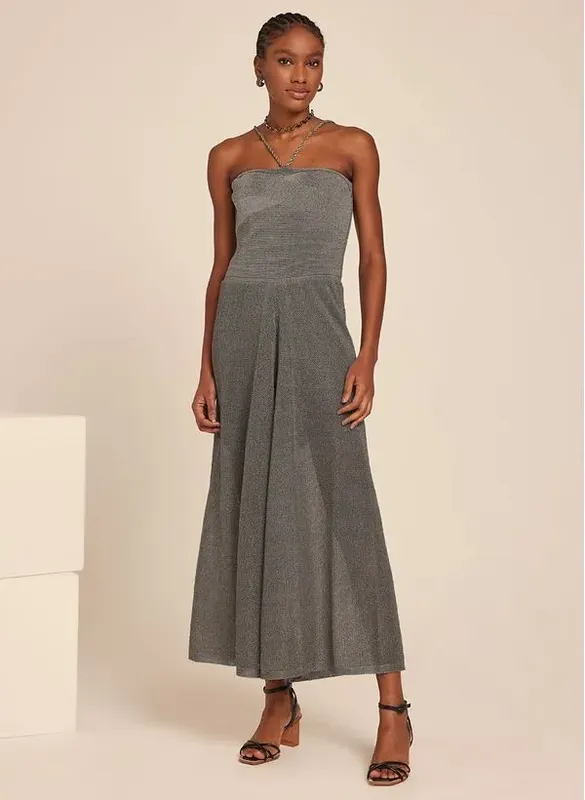 Macacão Le Lis Flora Tricot Feminino G