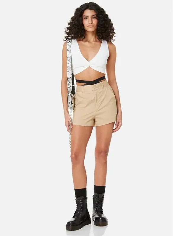 Hot Pant Tess Black John John Feminina PP