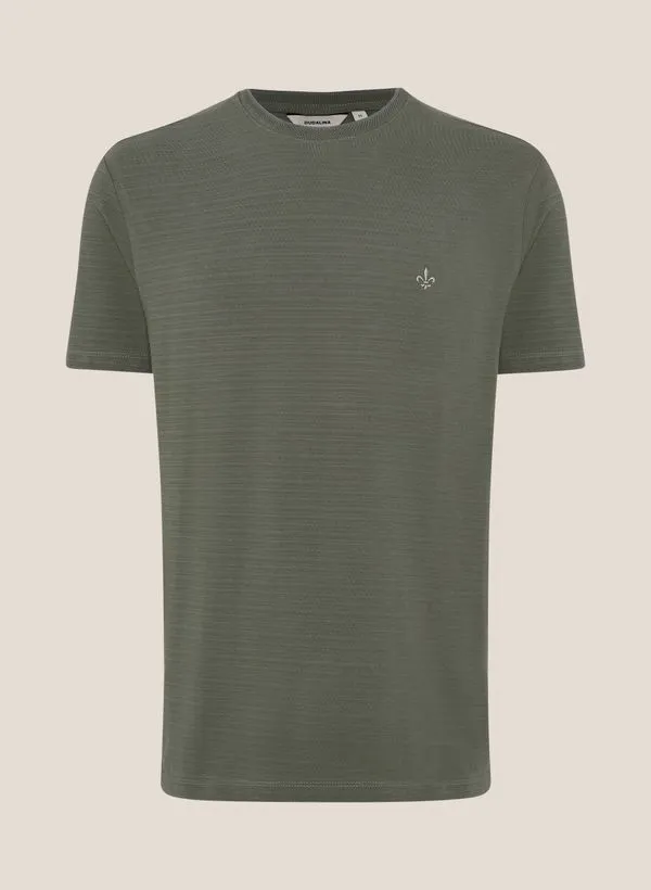 Camiseta Malha Maquinetada Dudalina Masculina P