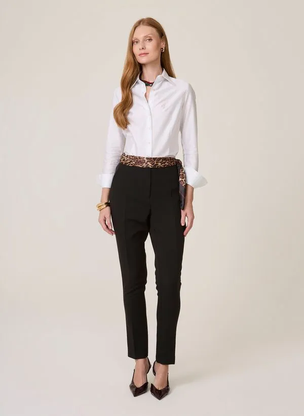 Calça Slim Elástico Adriana Dudalina Feminina 48