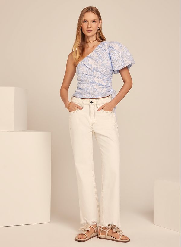 Blusa Le Lis Flora Feminina 46