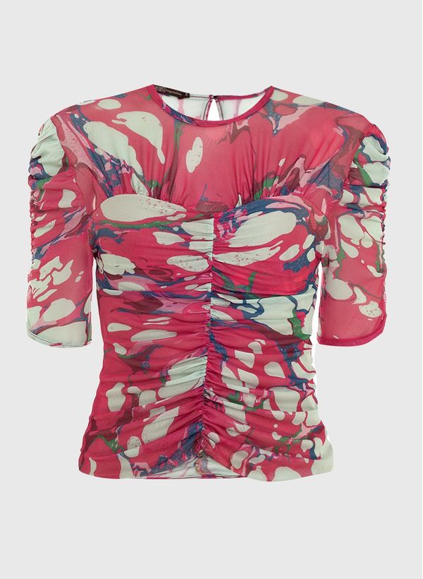 Blusa Palma Pink Bo.Bô Feminino PP