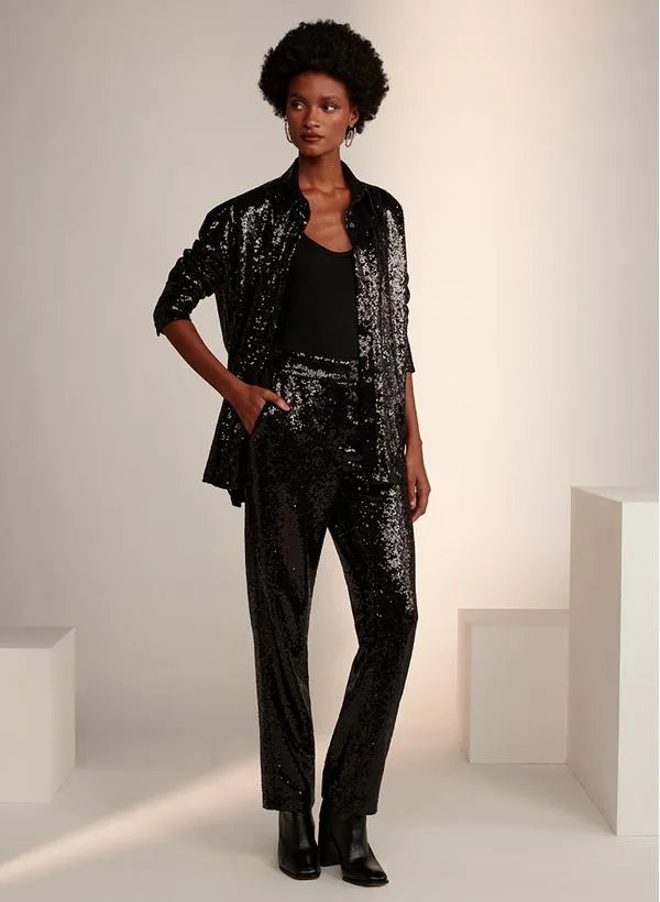 Camisa Le Lis Jana Oversized Feminina 42