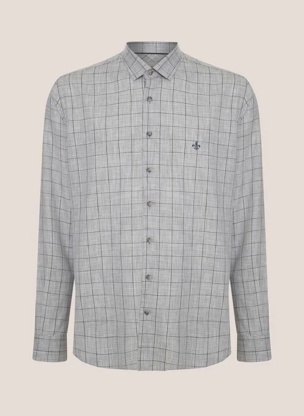 Camisa Slim Xadrez Dudalina Masculina 6