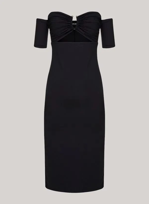 Vestido Justo Rolly John John Feminino GG