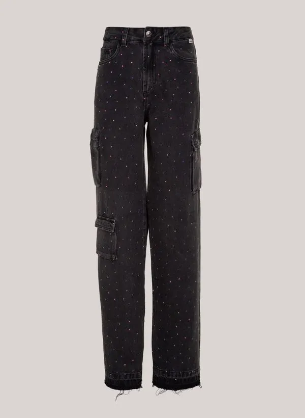 Calça Jeans Relaxed Fit Cleveland Hotfix John John Feminina 48