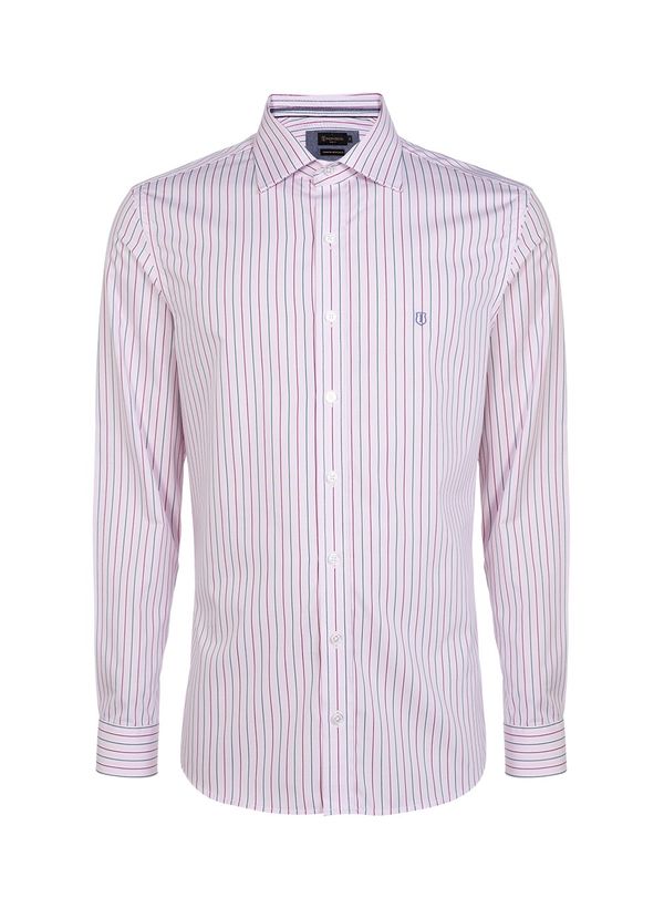 Camisa Slim Listrada Masculina Individual 1