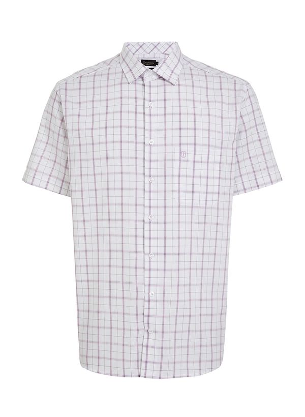 Camisa Comfort Mix Lilás Masculina Individual 6