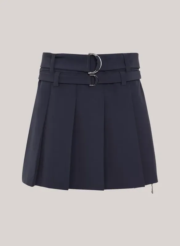Saia Evasê Belts John John Feminina 40