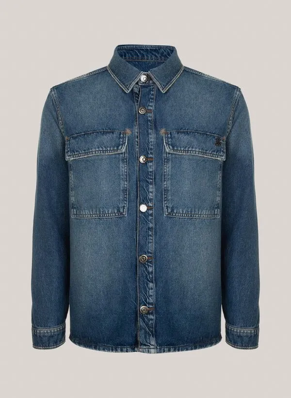 Overshirt Jeans Oversized Copenhagen John John Masculina GG