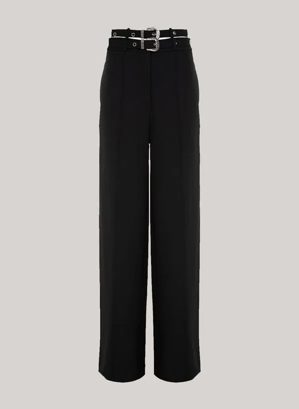 Calça Reta Buckle Up John John Feminina 50