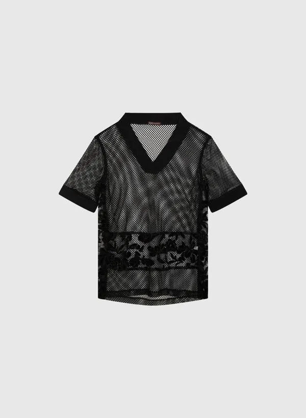 Camiseta Nikka Renda Preto Bo.Bô Feminina G
