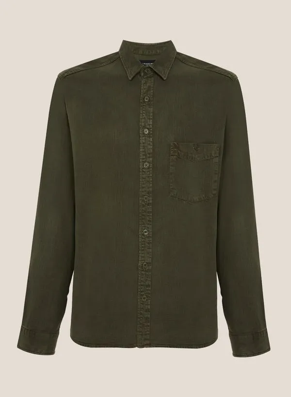 Camisa Slim Fit Liocel Dudalina Masculina 6
