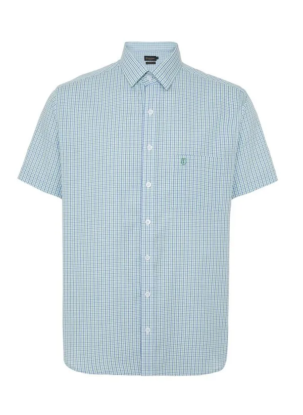 Camisa Comfort Mix Verde Masculina Individual 6