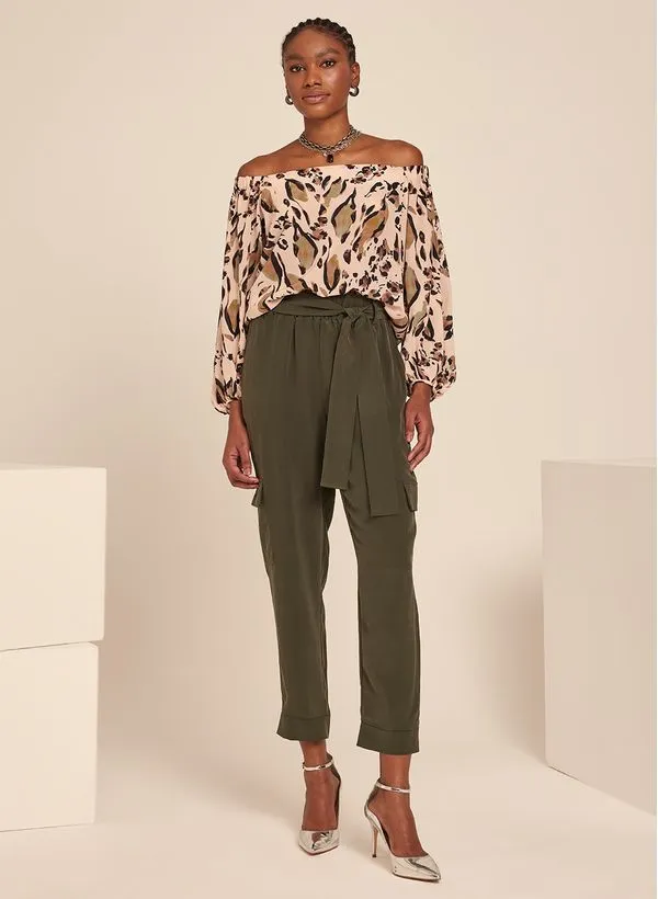Blusa Le Lis Erica Seda Feminina 38