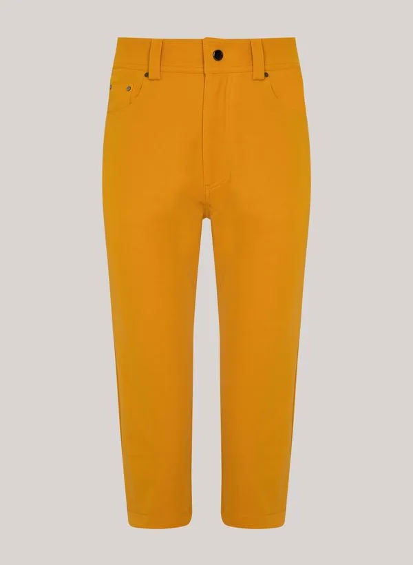 Calça Capri Poisonous Yellow John John Feminina 46