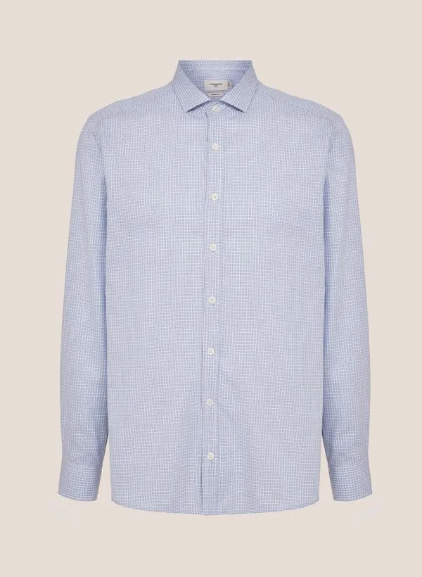 Camisa Slim Fit Micro Xadrez Dudalina Masculina 42