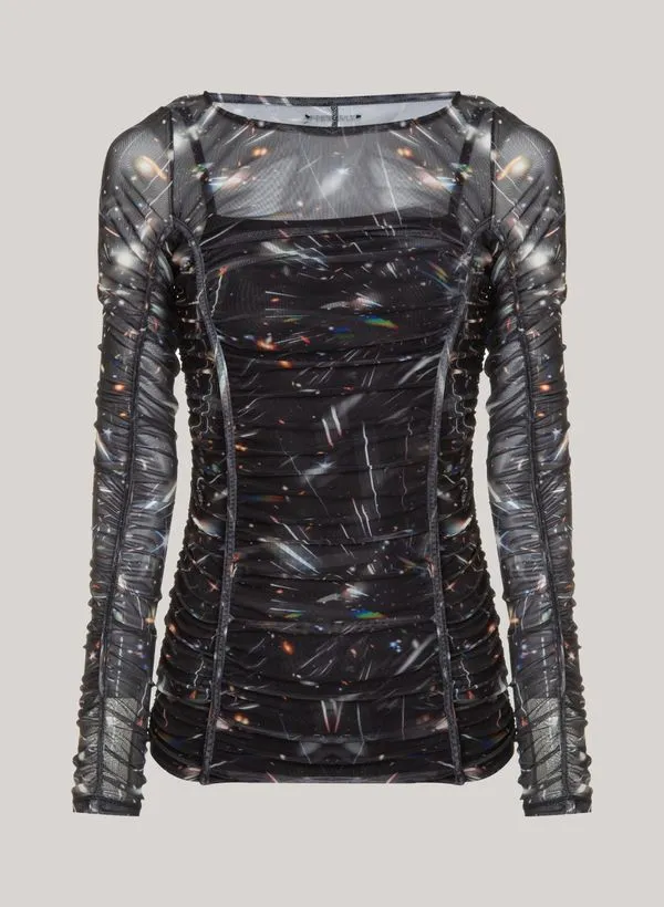 Blusa Justa Erika John John Feminina P