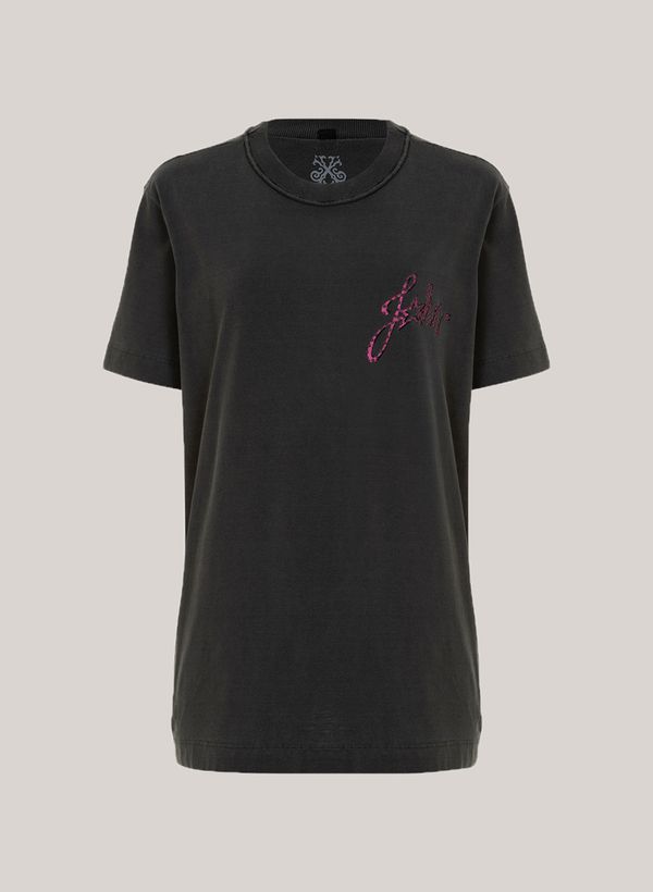 Camiseta Ampla Star Grey John John Feminina GG