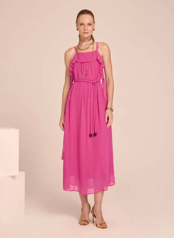 Vestido Le Lis Grazi Midi Feminino 42
