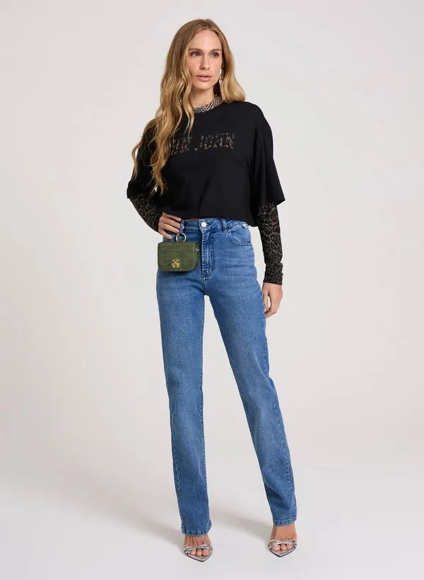 Calça Jeans Reta Antuerpia John John Feminina 44