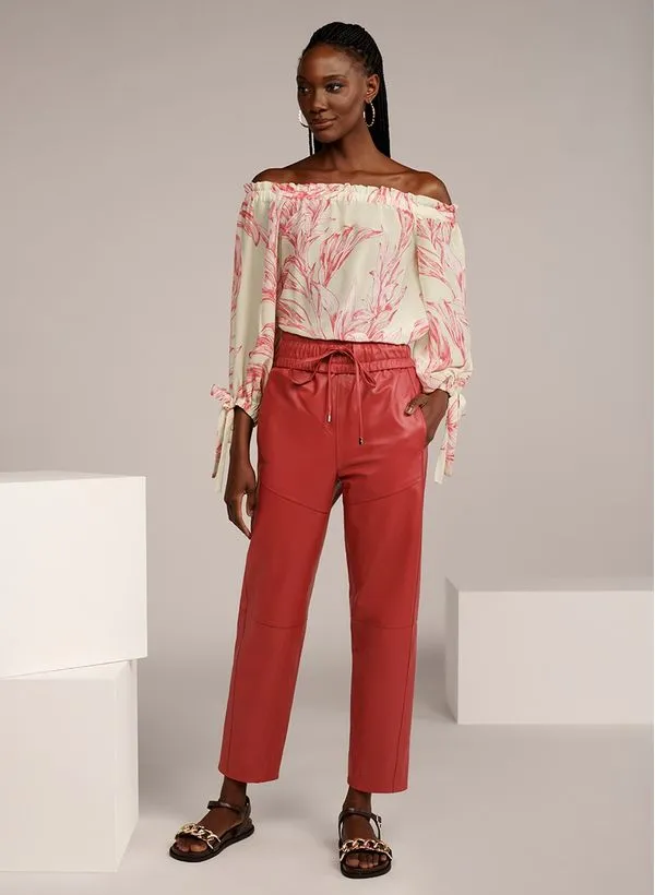 Blusa Le Lis Carolina Seda Feminina 46