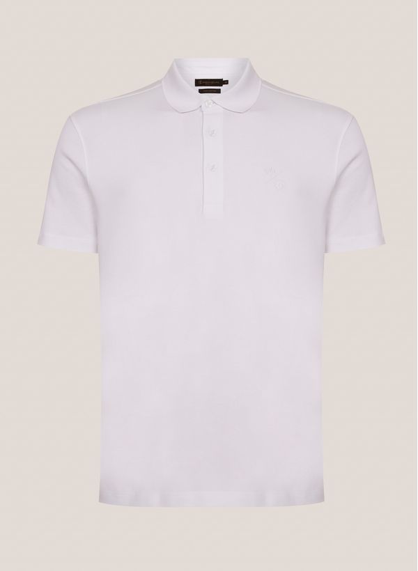 Polo Pima Slim Fit Collab Individual e Dudalina Masculina P