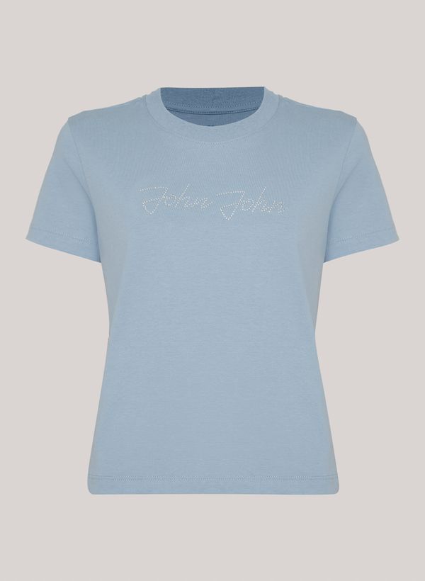 Camiseta Justa New Bright Azul John John Feminina GG