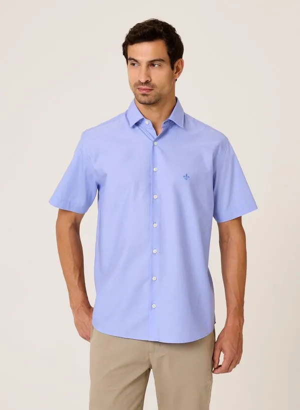 Camisa Comfort Fit Tricoline Dudalina Masculina 6