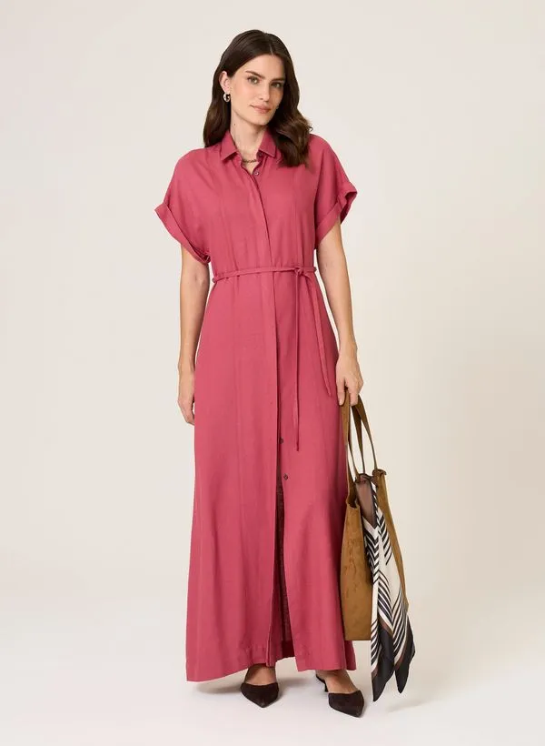 Chemise Midi LinenBlend Alice Dudalina Feminina 46