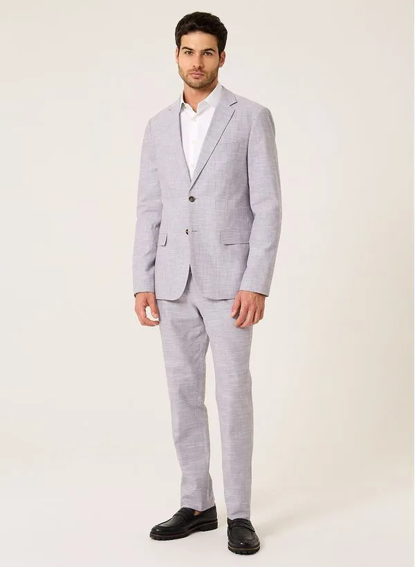 Blazer Linho Cinza Dudalina Masculino 52