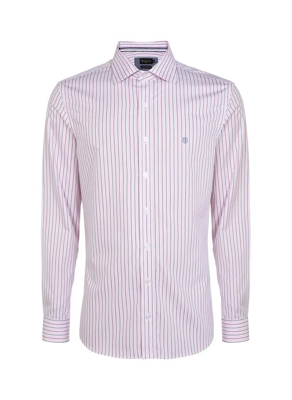 Camisa Slim Listrada Masculina Individual 2
