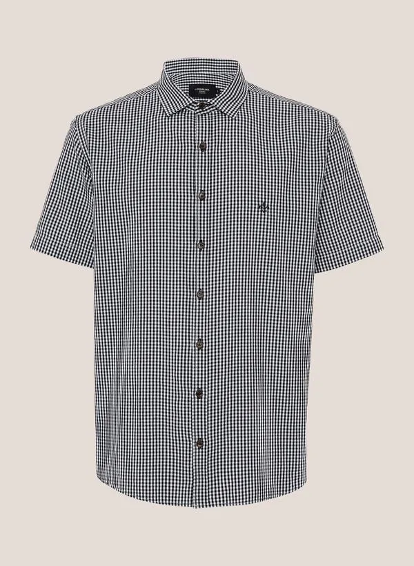 Camisa Comfort Fit Vichy Dudalina Masculina 3